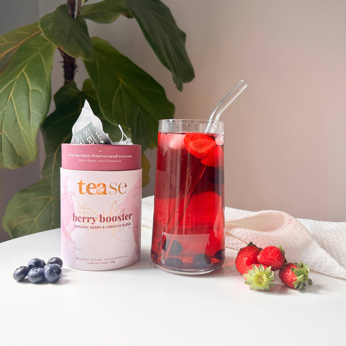 Organic Berry Booster Tea