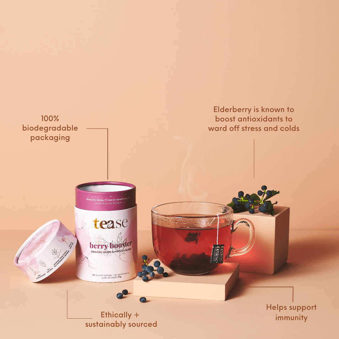 Organic Berry Booster Tea