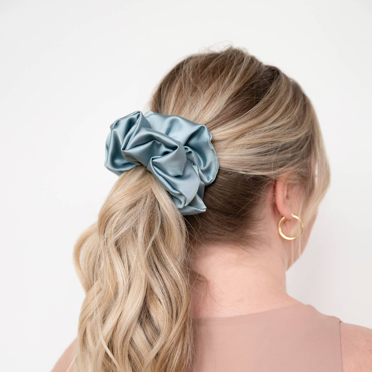 Satin scrunchies