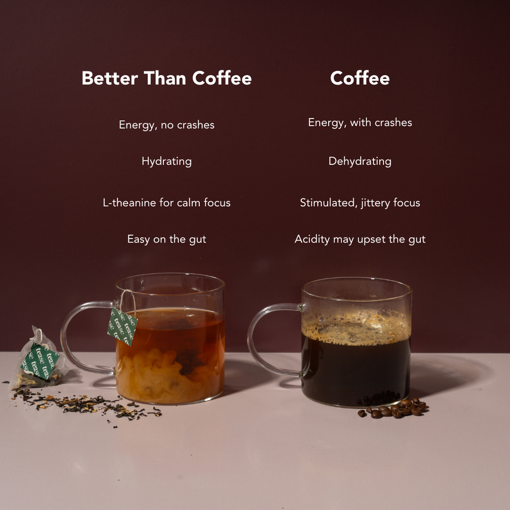 Organic Better Than Coffee Tea