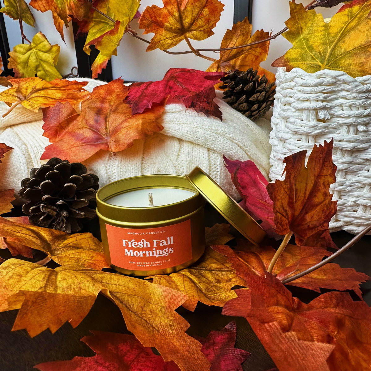 Fresh Autumn Mornings Soy Candle